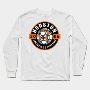 Football Is Everything - Houston Vintage Long Sleeve T-Shirt